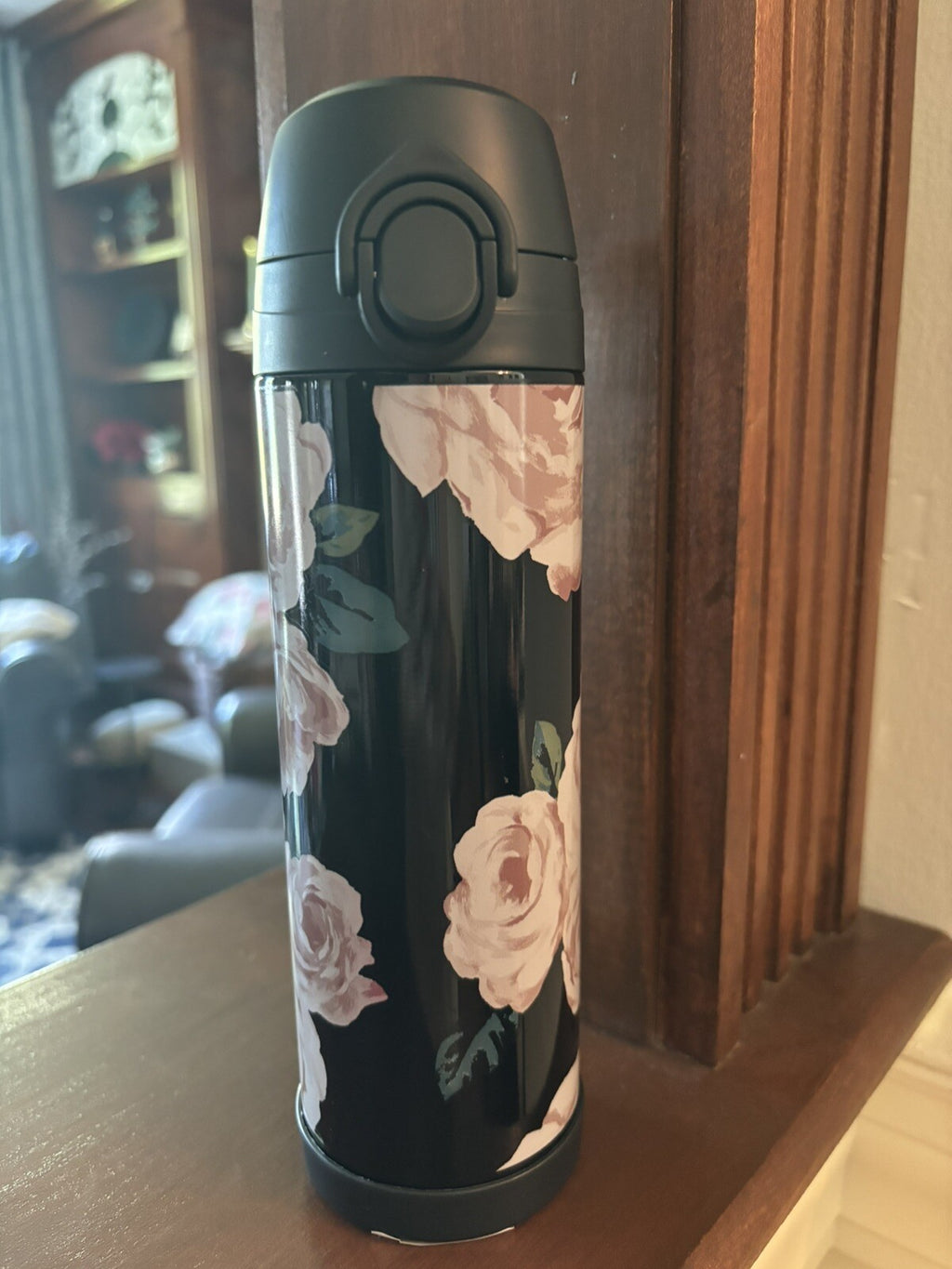 Pottery barn School disney Floral Large BACKPACK WATER Travel bag girl flower n