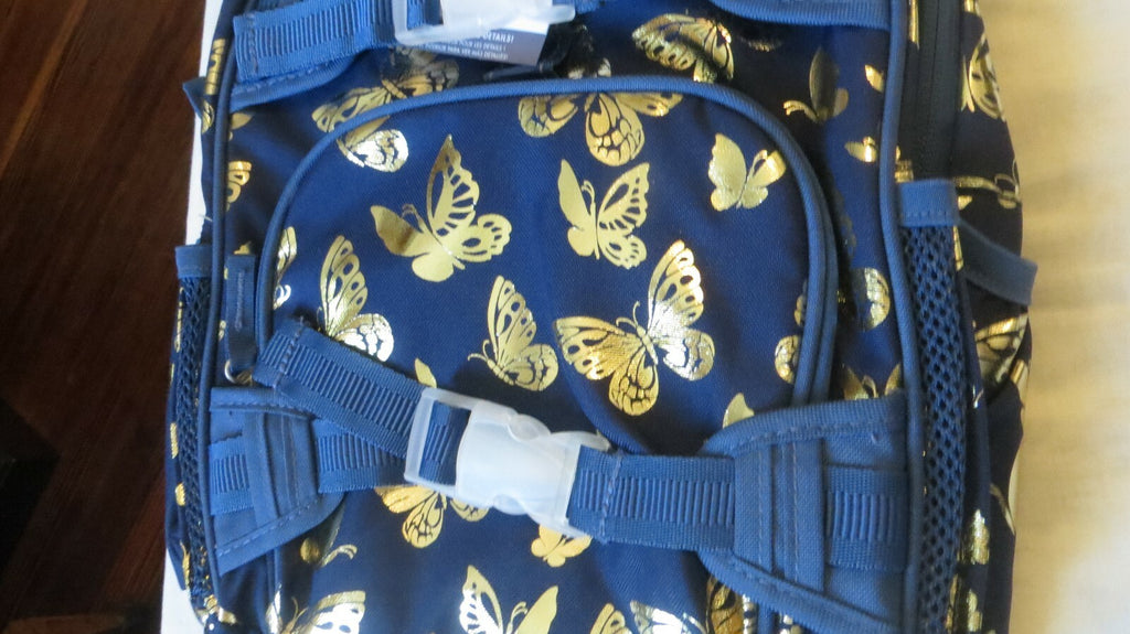 Disney School Pottery barn backpack Glitter Large travel princess girl  ?? .