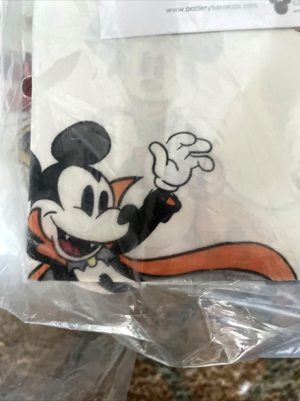 Pottery Barn Disney Mickey Mouse Holiday SHEET SET Halloween Twin gift Minnie  ]