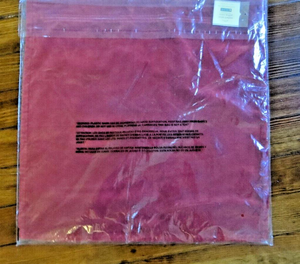 Disney Pottery Barn holiday Velvet Pillow cover sham Valentine party gift Red