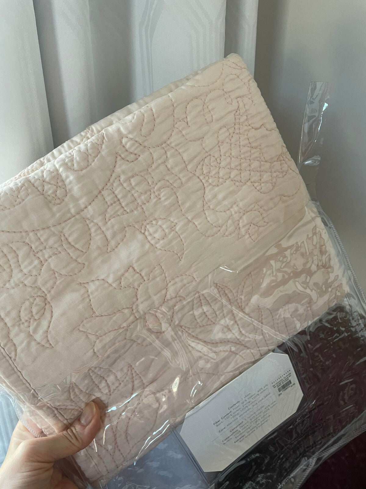 Pottery Barn holiday MONIQUE LHUILLIER BLOSSOM pillow SHAM Disney wedding 1