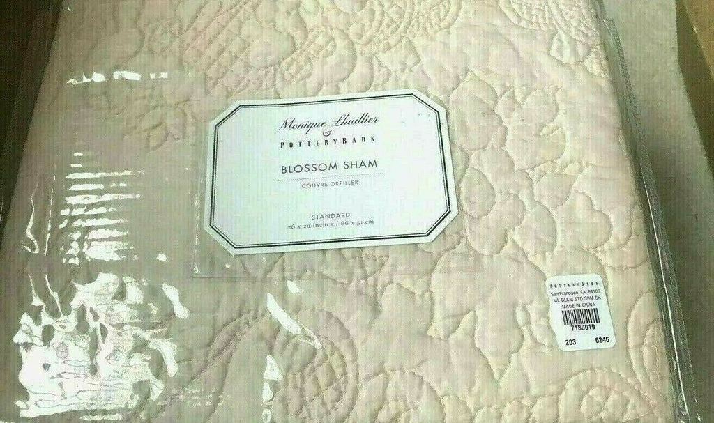 Pottery Barn holiday MONIQUE LHUILLIER BLOSSOM pillow SHAM Disney wedding 1
