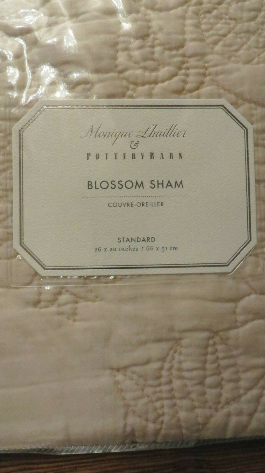 Pottery Barn holiday MONIQUE LHUILLIER BLOSSOM pillow SHAM Disney wedding 1