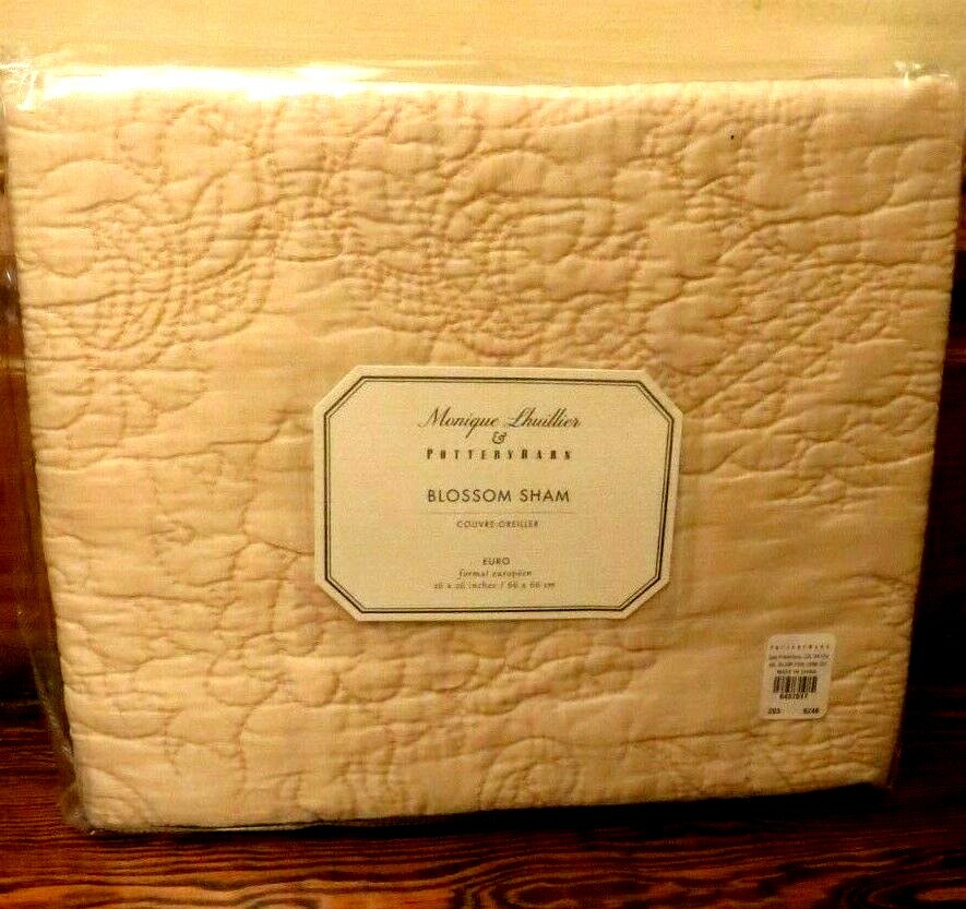 Pottery Barn holiday MONIQUE LHUILLIER BLOSSOM pillow SHAM Disney wedding 1