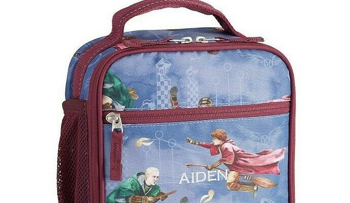 School  Disney Pottery barn Harry Potter QUIDDITCH LUNCH BOX Wizard  ]