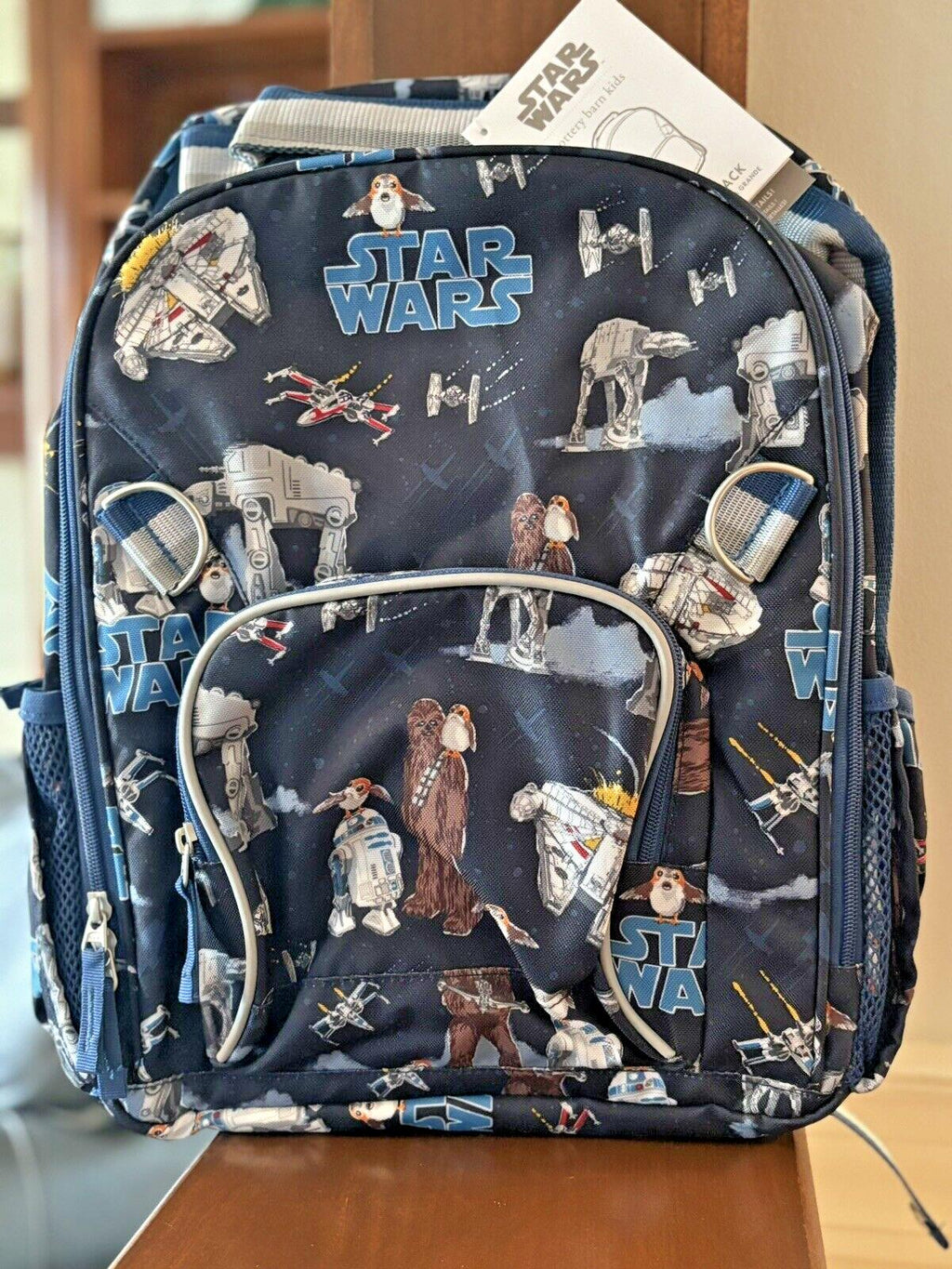 Pottery Barn school Disney STAR WARS BACKPACK Solo Travel space boy Set pre k 1