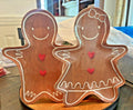 Disney Pottery Barn Gingerbread Boy Plate Disney holiday gift boy girl kids 1