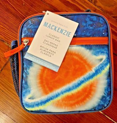 Pottery Barn Kids School Disney Glitter Snoopy LUNCH BOX travel Bag Grinch .