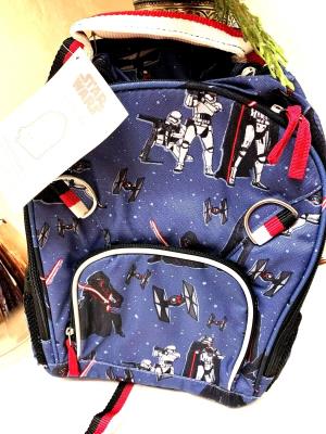 Pottery Barn School Snoopy Star War BACKPACK LUNCH travel Bag Mandalorian boy .