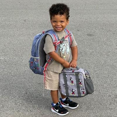 Pottery barn School Mickey Mouse LUNCH Disney +1 bag Space dinosaur travel kid ,