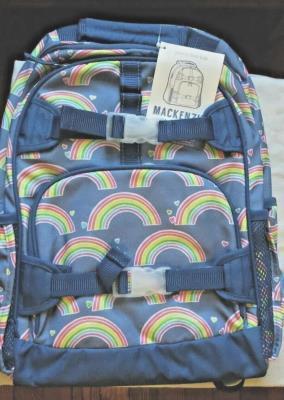 Pottery Barn School Disney Snoopy Mickey BACKPACK LUNCH BOX travel BAG Peanuts /