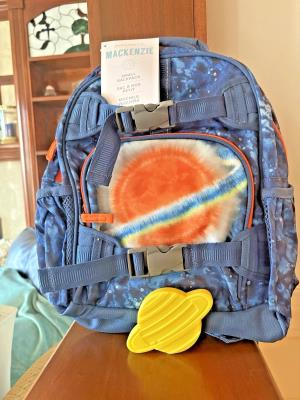 Pottery Barn School Disney Snoopy Dinosaur Grogu BACKPACK LUNCH travel Bag boy .